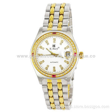 38-26mm Stainless Steel Couple Watches, Peripheral Set Auger
